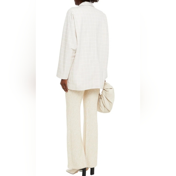 Rosetta Getty Checked Woven Blazer (Sample Sale) - Picture 2 of 9